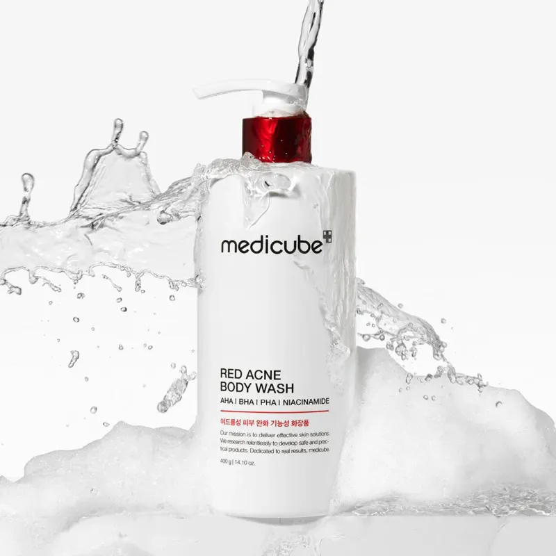 [587119] Medicube Red Acne Body Wash AHA BHA PHA Niacinamide 400g
