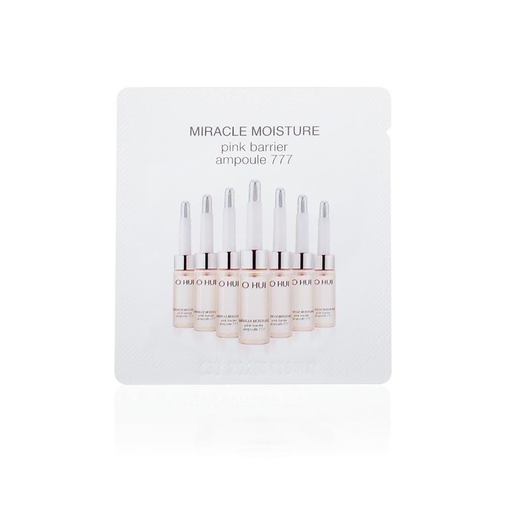 [481459] SAMPLE OHUI Miracle Moisture Pink Barrier Ampoule 777 1ml X 120 ea