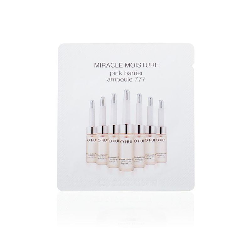 [481459] SAMPLE OHUI Miracle Moisture Pink Barrier Ampoule 777 1ml X 120 ea