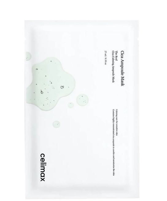 Celimax The Real Cica Calming Ampoule Mask 27ml