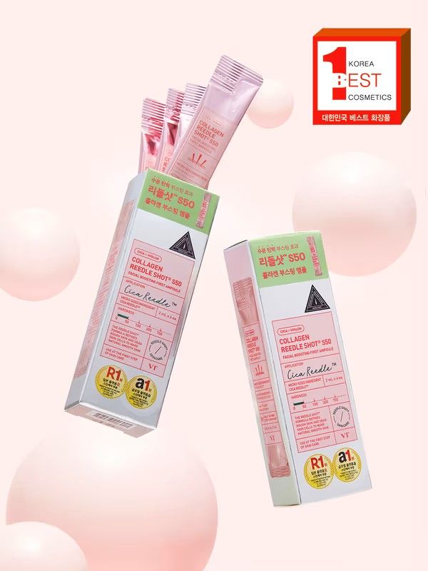 ​VT Collagen Reedle Shot S50 Facial Boosting First Ampoule 2ml*6