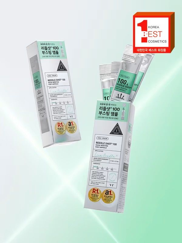 VT Reedle Shot 100 Facial Boosting First Ampoule 2ml*6