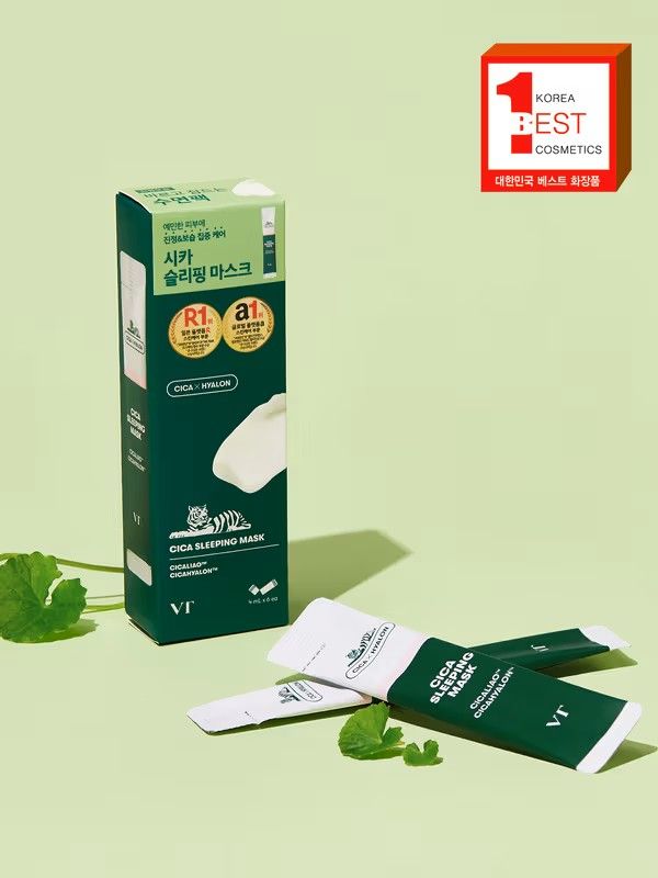 ​VT Cica Vital Sleeping Mask 4ml × 6