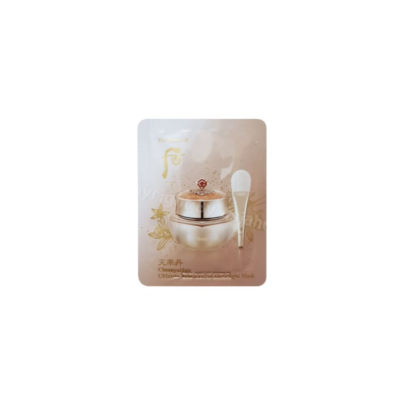 277906 The History of Whoo Cheonyuldan Ultimate Regenerating Overnight Mask [4ml*60ea]
