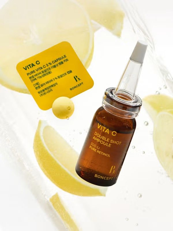 Boncept Vita C Freeze‑Dried Double Shot Ampoule Kit