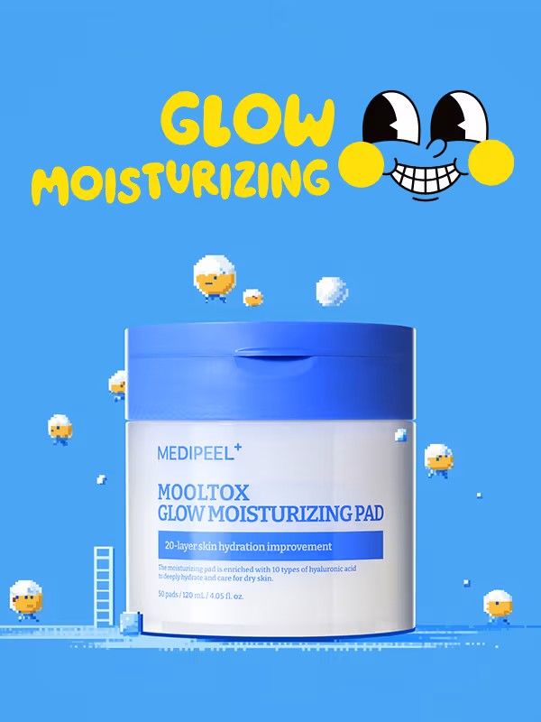 ​Medi‑Peel MoolTox Glow Moisture Pads 2.0 50 sheets