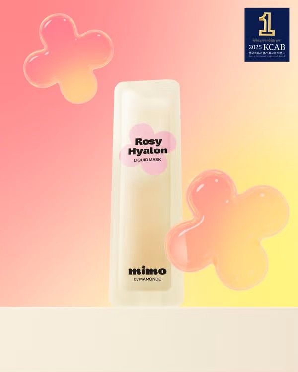 ​Mimo by Mamonde Rosy-Hyalon Liquid Mask 2 ml × 6