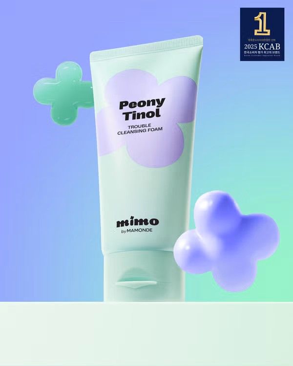 ​Mimo by Mamonde Peony Tinol Trouble Cleansing Foam 120ml