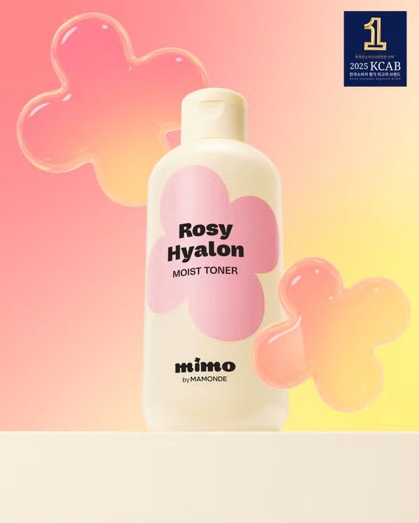 ​Mimo by Mamonde Rosy-Hyalon Moist Toner 200ml