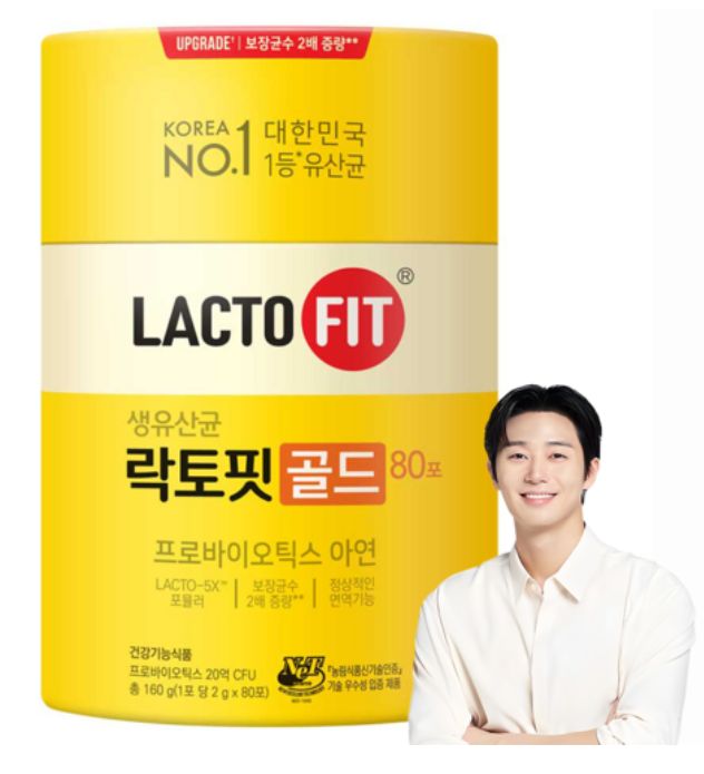 Lactofit Gold 80 packs, 160g, 1 piece