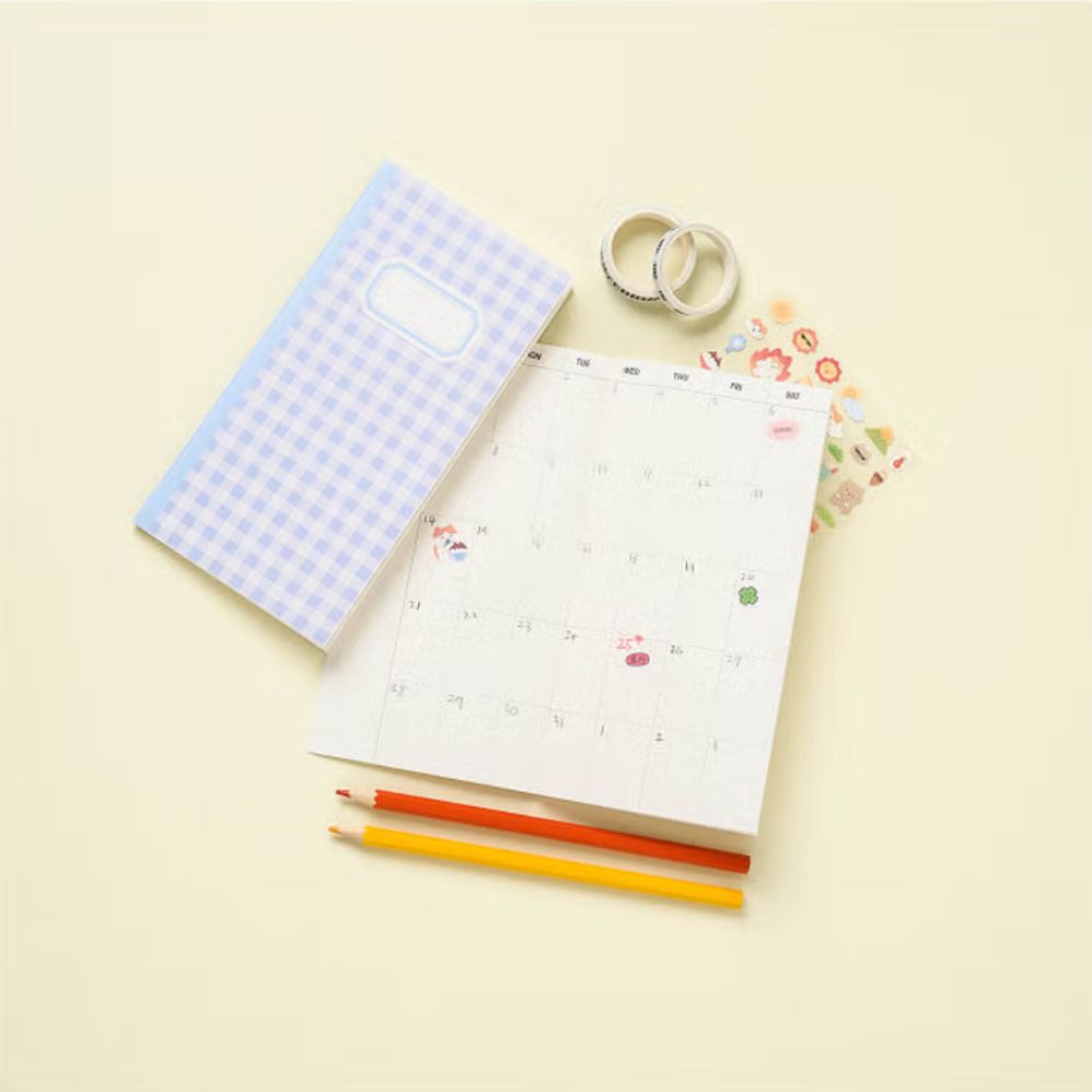 Pattern Perfect-Bound Planner – 32 Sheets × 2