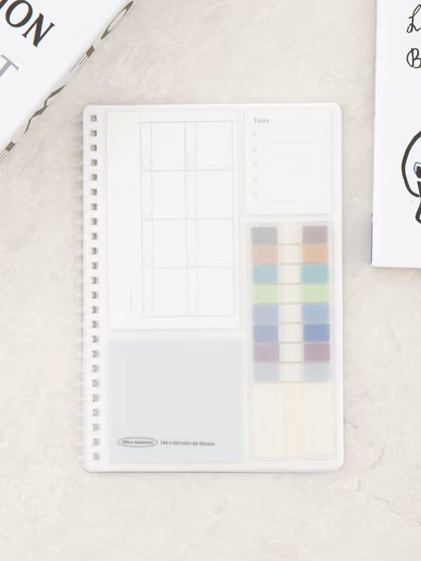 ​Office Soft Spring Lined Notebook A5 – 40 Sheets