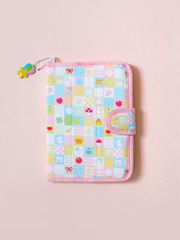 Quilting Design Fabric Cover Pocket Wireless Notebook – 50 Sheets