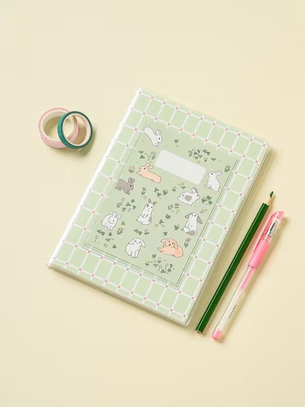 ​Transparent Cover Pocket Notebook A5 – 80 Sheets
