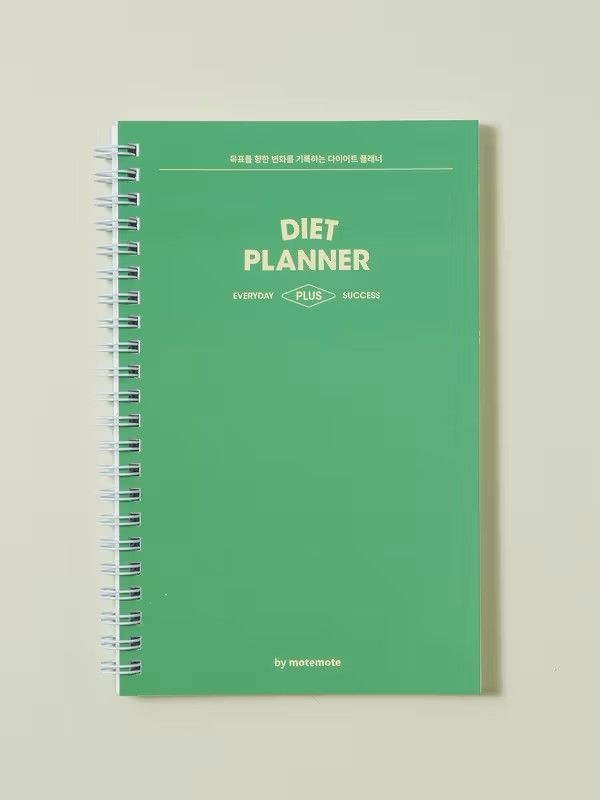 ​MoteMote Spring Diet Planner – 64 Sheets
