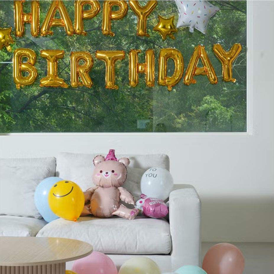 ​Birthday Party Balloon Set – Bear