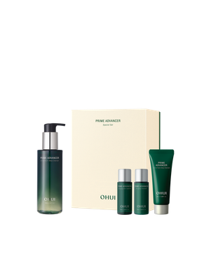 O HUI Prime Advancer Gel to Foam Deep Cleanser Special Set