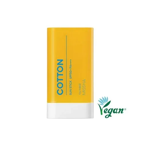 [950010] MISSHA All Around Safe Block Cotton Sun Stick Waterproof SPF50+/PA++++  17g [G-6-4]