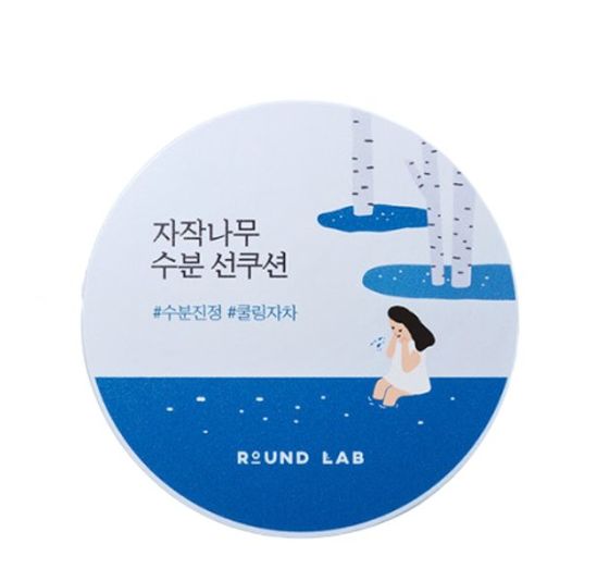556628 Round lab Birch Juice Moisturizing Sun Cushion 15g (2026.01.25)