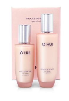 🌸 OHUI Miracle Moisture Pink Barrier Skin Softener 2шт