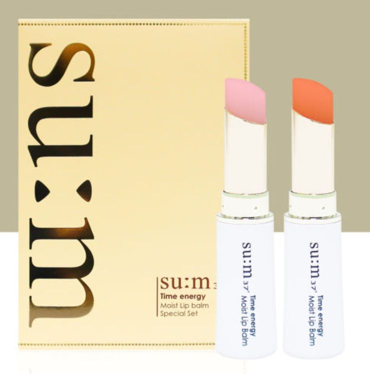 51905079 Su:m37 Time Energy Moist Lip Balm Special Set