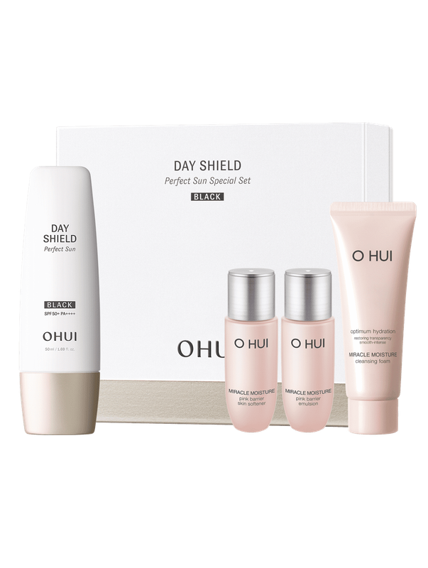 50709808 OHUI Day Shield Perfect Sun Black Special Set
