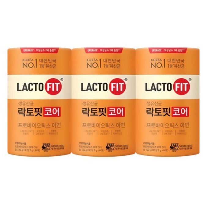 Lactofit Chong Kun Dang Health Core Lactic Acid Bacteria 60p, 120g, 3ea