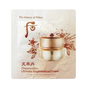508345 The History of Whoo Cheonyuldan Ultimate Regenerative Cream Sample [1ml*120ea]