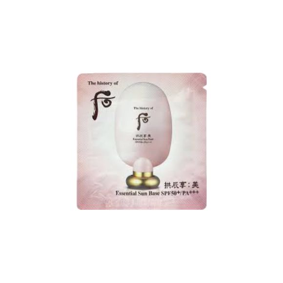 354959 The History of Whoo Gongjinhyang:Mi Essential Sun Base Sample [1ml*120ea]