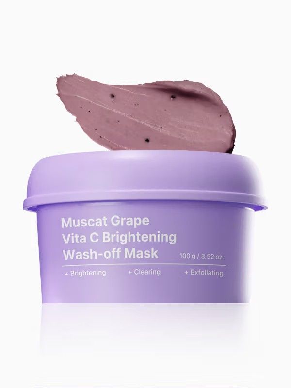 ​Sungboon Editor Meru Grape Vita C Brightening Wash‑Off Mask 100 g