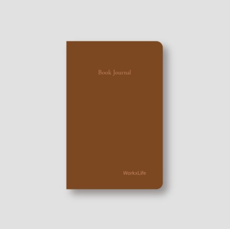 [930213] WorkxLife Book Journal Brown A5 80gsm 192p