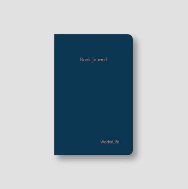[930190] WorkxLife Book Journal Blue A5 192p 80gsm
