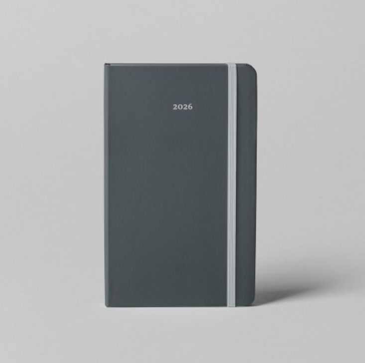 [932583] WorkxLife Daily Planner 2026 122*200mm 360p 80gsm Grey