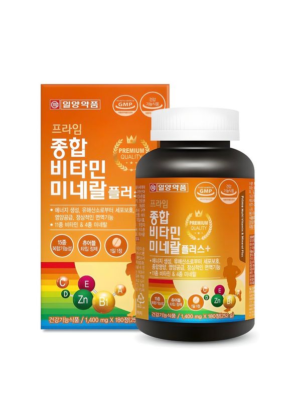 Ilyang Pharmaceutical Prime multivitamin mineral plus, 180 pill