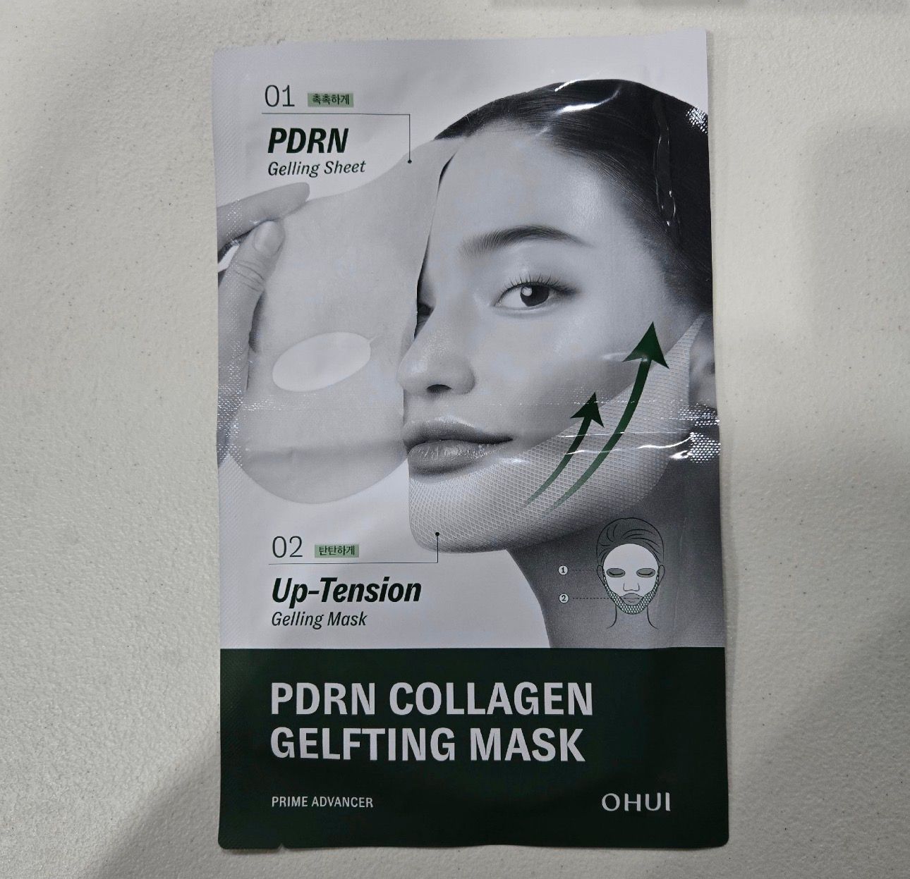 Ohui Prime Advancer PDRN Collagen Mask lea