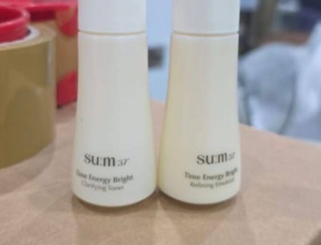 SUM37 time energy mini toner+emulsion