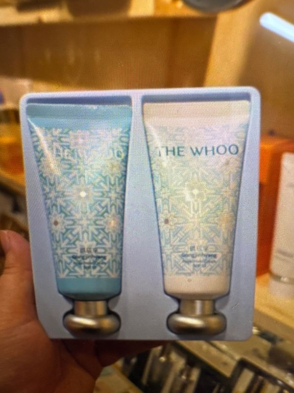 The Whoo hand cream set