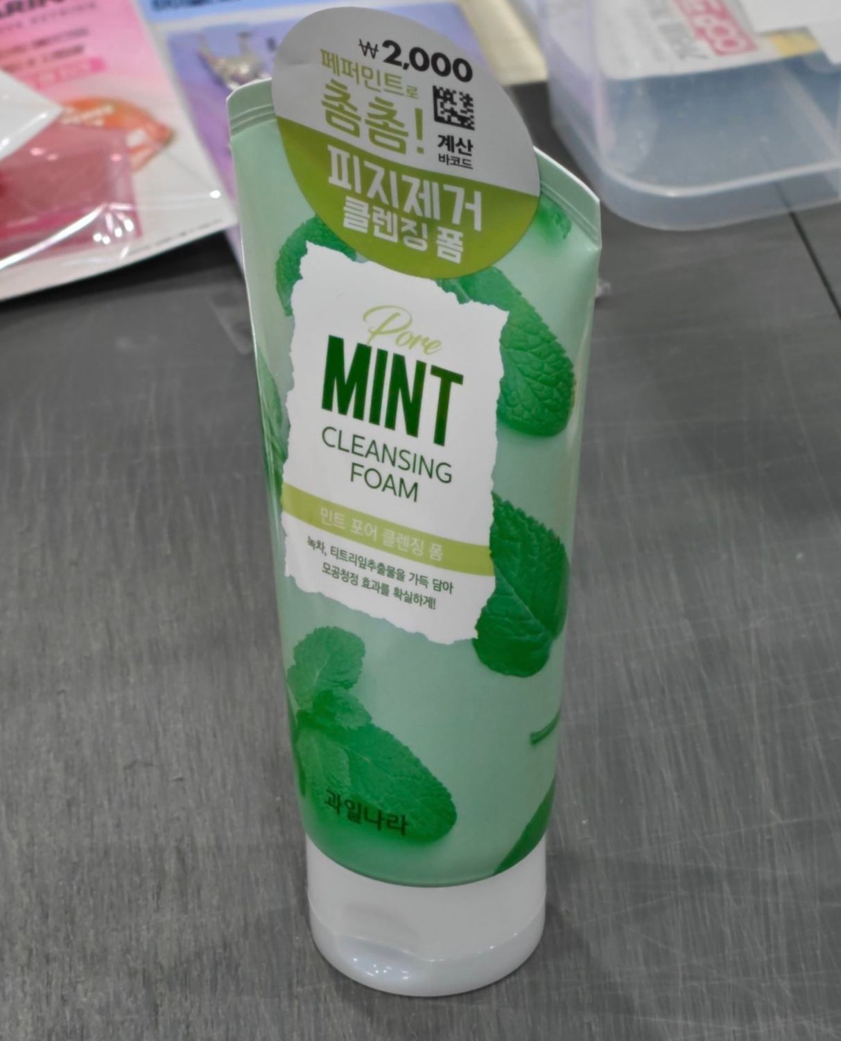 과일나라 Kwailnara Pore Mint Cleansing Foam 130g