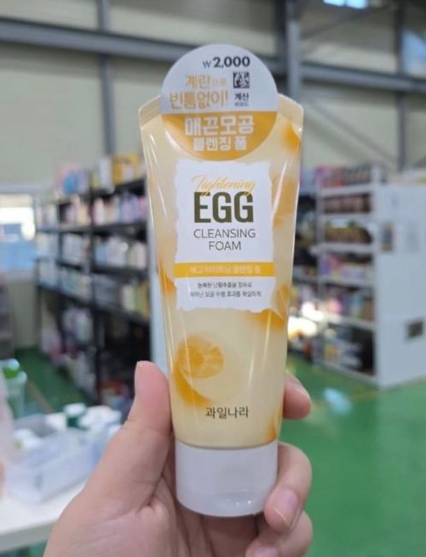 과일나라 Kwailnara Tightening Egg Cleansing Foam 130g