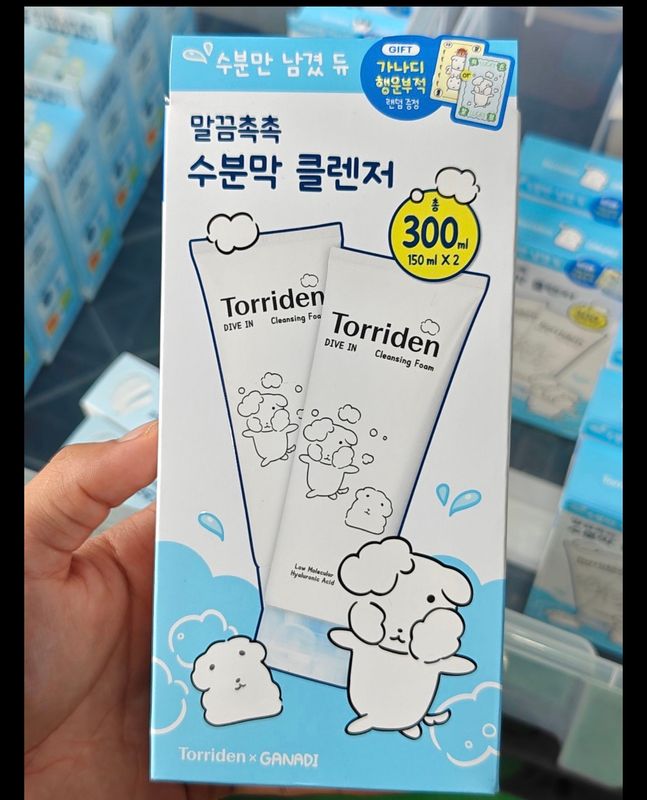 605096 Torriden x Ganadi Dive In Cleansing Foam