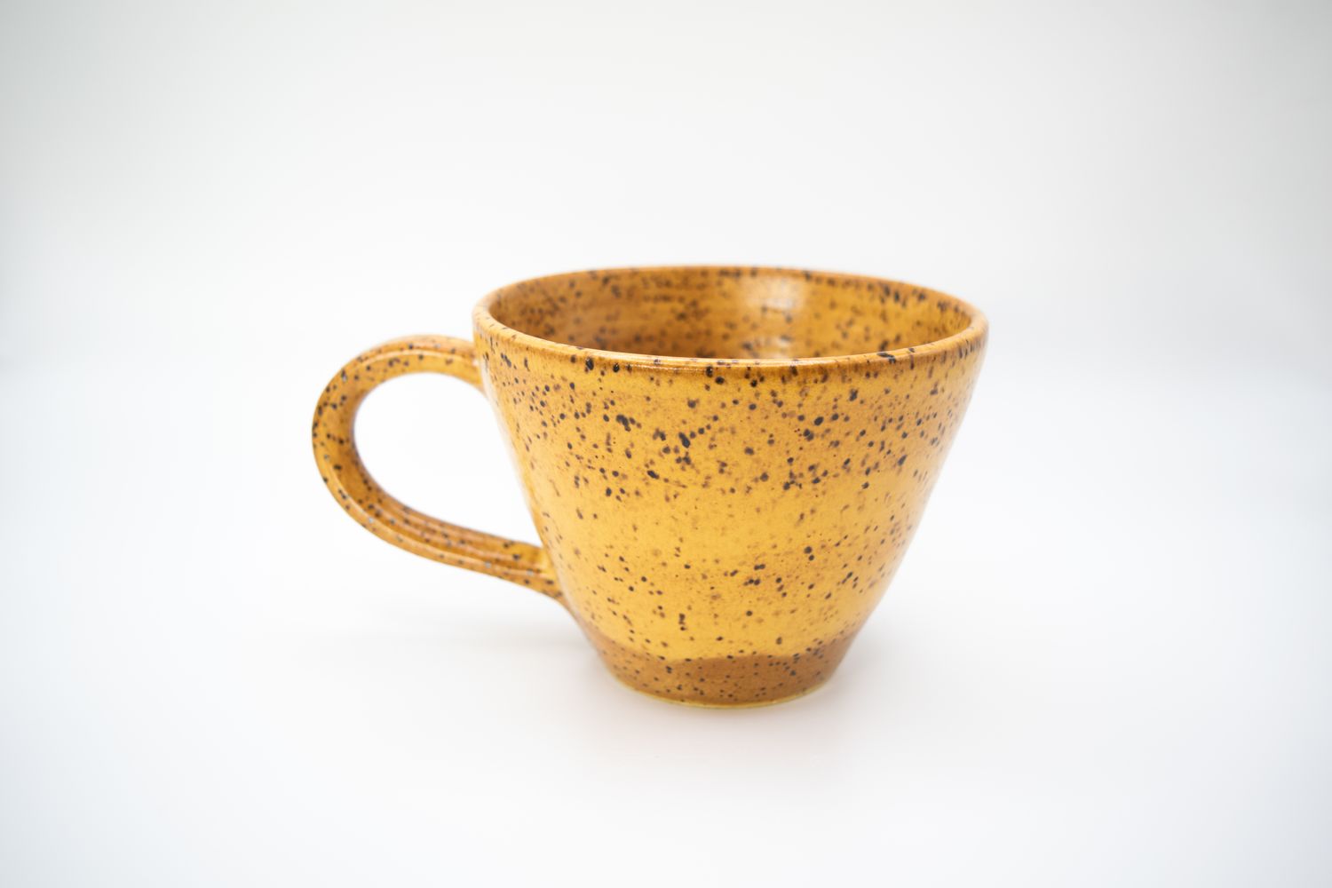 Angled Mug in Mustard Yellow - 14 oz