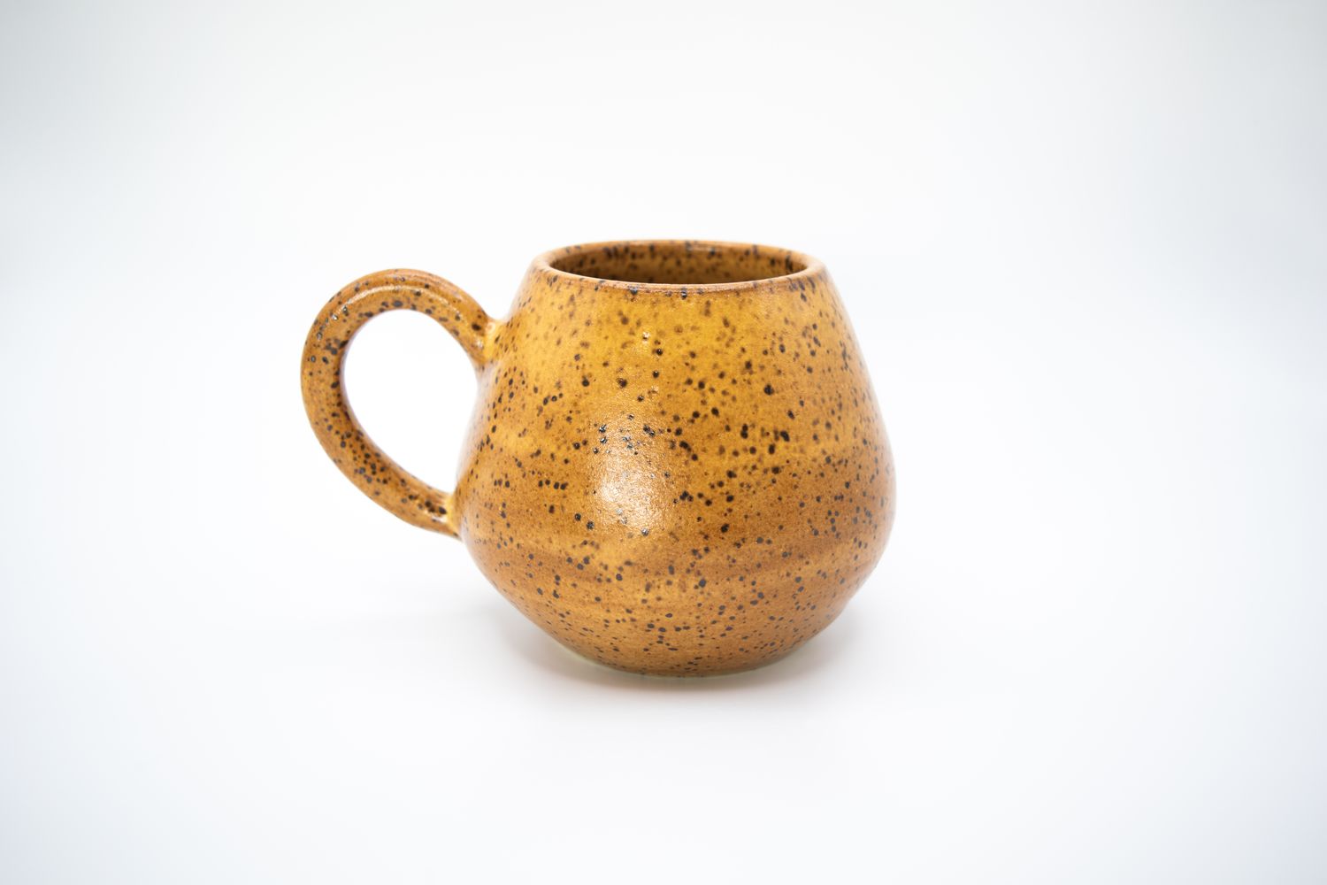 Rounded Mug in Mustard Yellow - 14oz