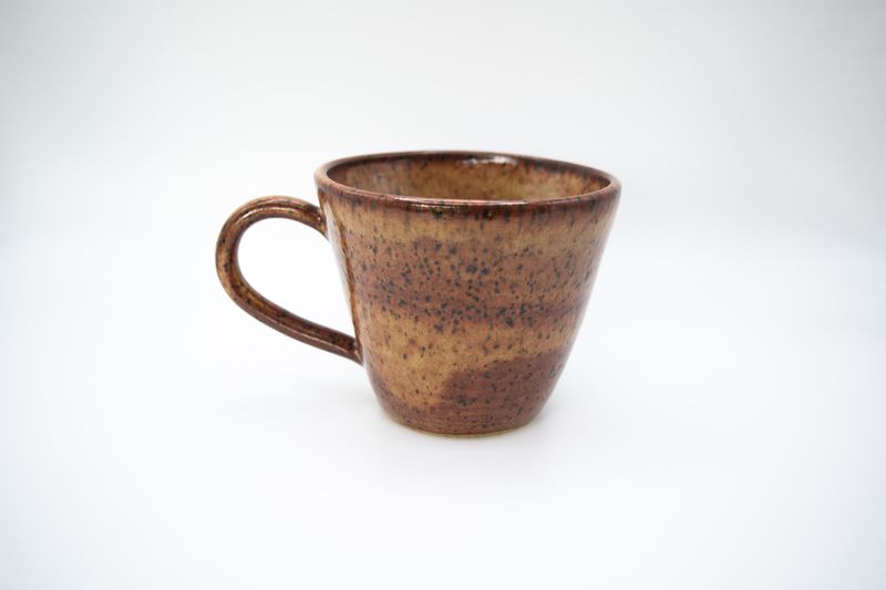 Angled Mug in Shino - 14oz