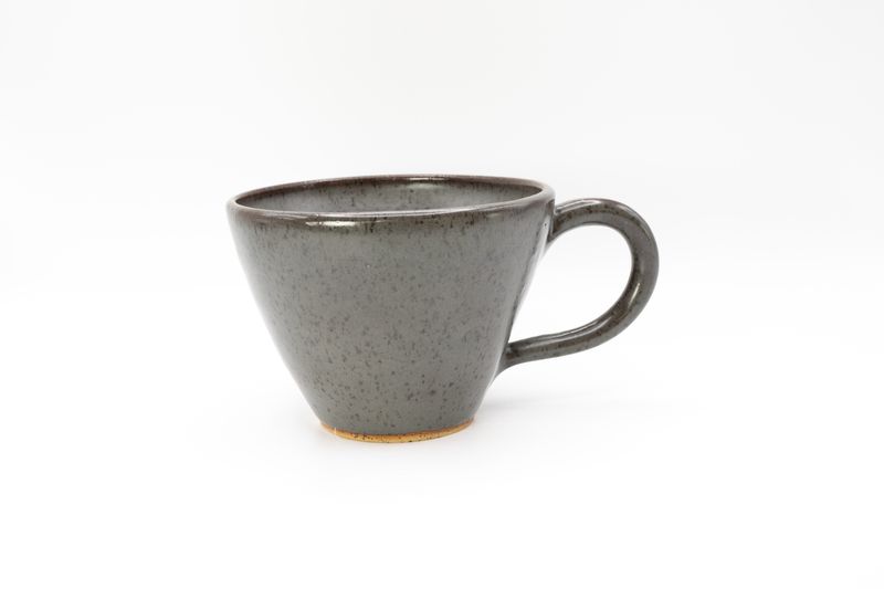 Angled Mug in Grey - 14 oz