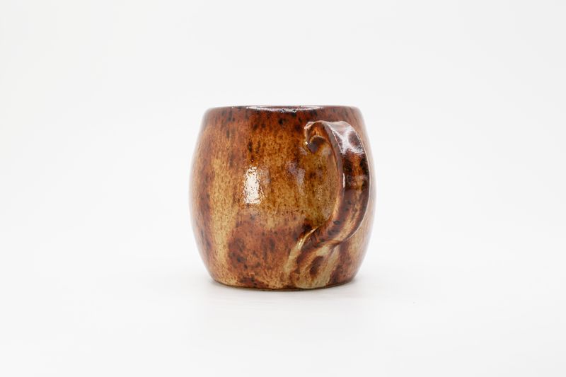 Barrel Mug in Shino - 10 oz