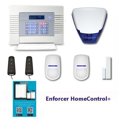 2/3 Bedroom alarm system.This Enforcer Wifi HomeControl+ Kit alarm System kit comes supplied and installed in Cambridgeshire,Suffolk & Norfolk by a professional, friendly family installer. 2/3 Bedroom alarm system.This Enforcer Wifi HomeControl+ Kit alarm System kit comes supplied and installed in Cambridgeshire,Suffolk & Norfolk by a professional, friendly family installer.