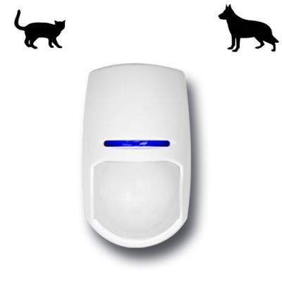 Wireless PIR Detector Pet or Non Pet Sensor Installed