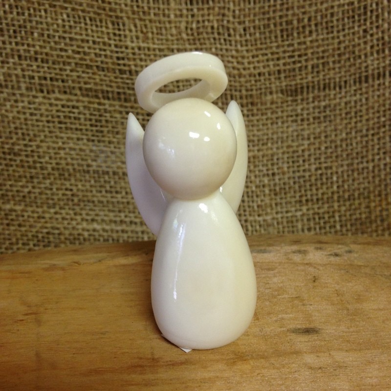 Polished Tagua Angels
