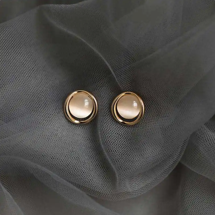 Opal earrings
