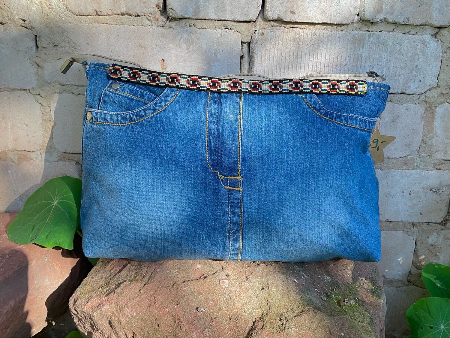 Kulturbeutel Kulturtasche Jeans wasserdicht